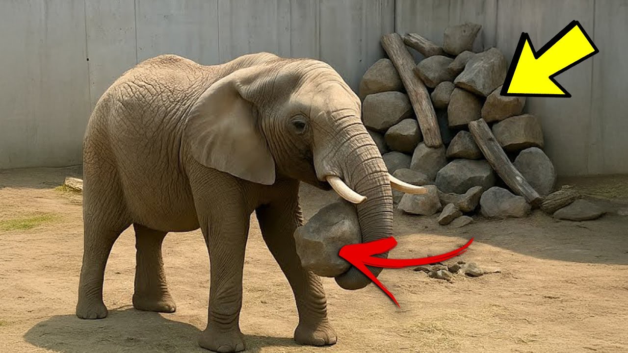 Elephant Placed Stones In Corner Experts Found Out Why